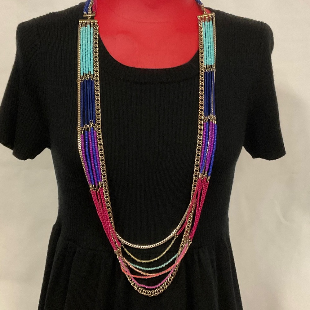 Multicolor Layered Necklace